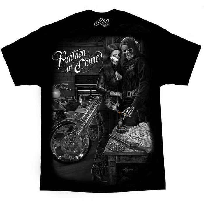 Partners In Crime Shirt: Features:
6 oz