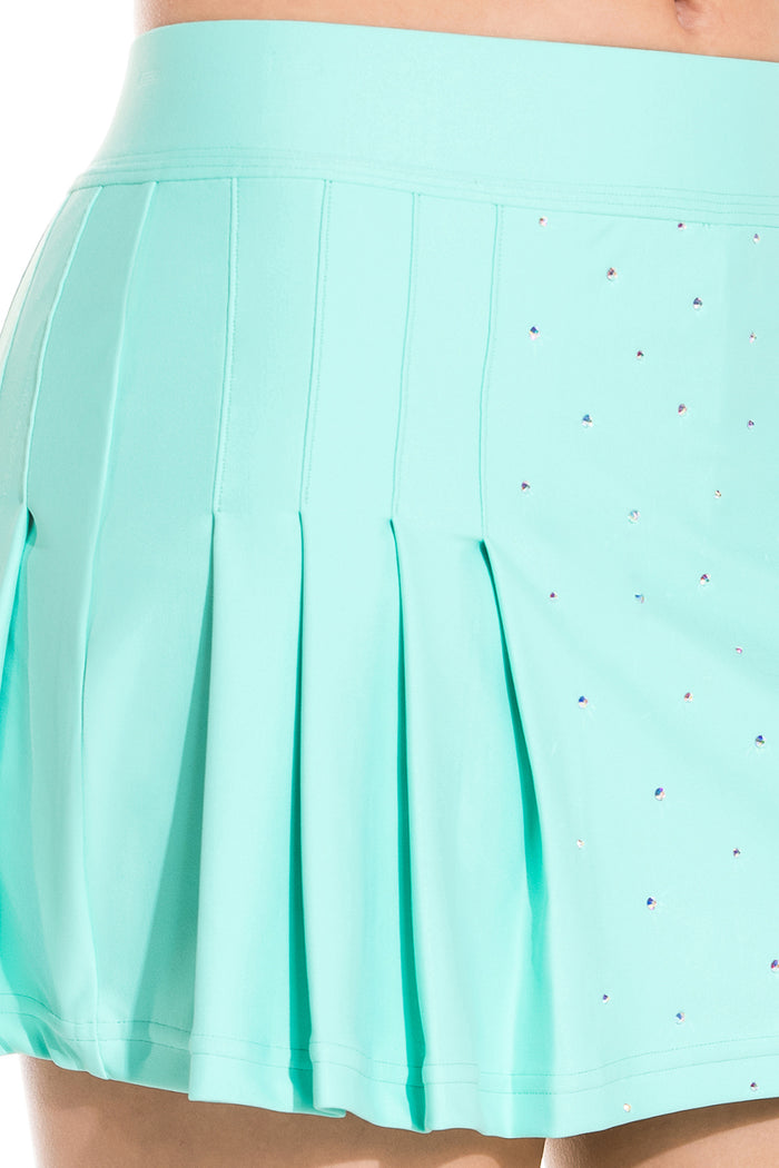 Pastel Dreams Skirt in Light Aqua