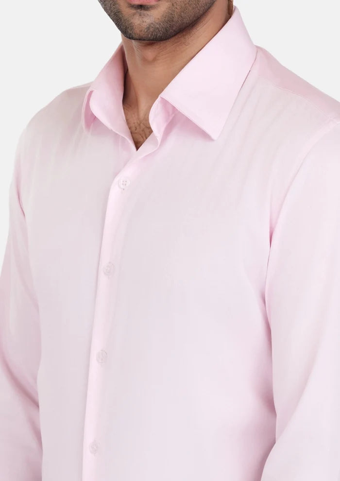Pink Ultrasoft Bamboo Shirt - SARTORO