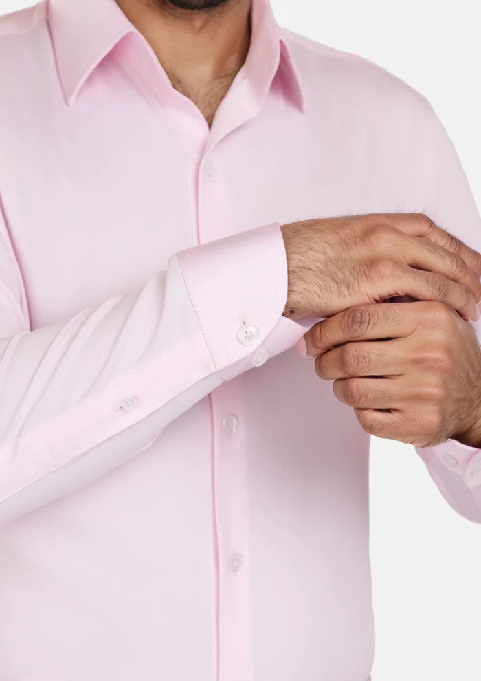 Pink Ultrasoft Bamboo Shirt - SARTORO