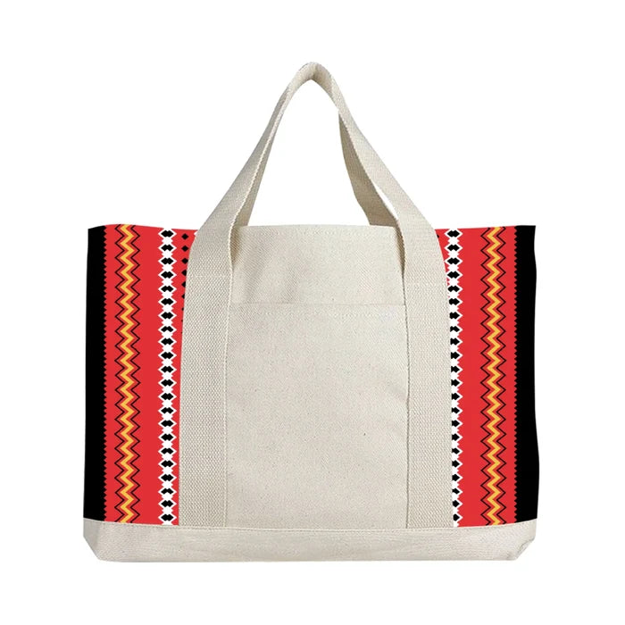 Patterned Canvas Tote (TB20)