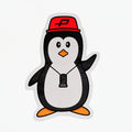 PENGUIN WITH VIEWFINDER STICKER