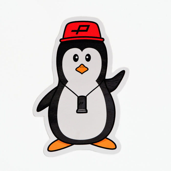 PENGUIN WITH VIEWFINDER STICKER