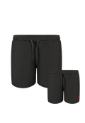 Pepper Plain Father & Son Swim Trunks
