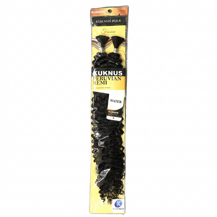 Peruvian Remi 2X 100% Human Hair Blended Water Wave Bulk 22”