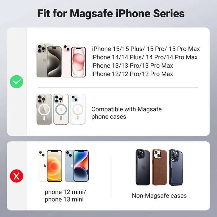 Phone Magnetic StandHolder - 1 to 3 Cards (PA05)
