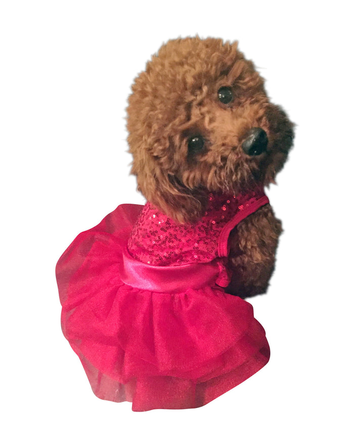 Picture Perfect Red Sequins Fufu Tutu