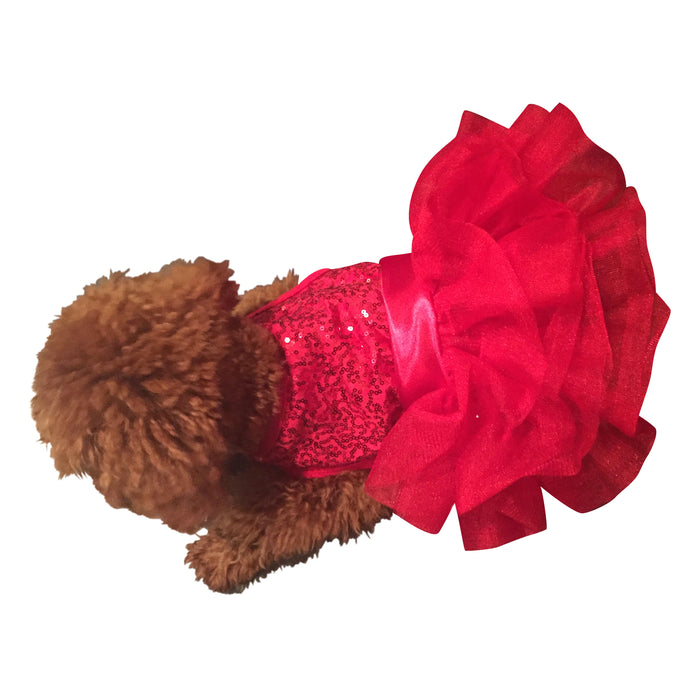 Picture Perfect Red Sequins Fufu Tutu