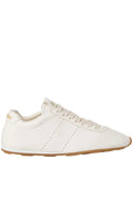 Miu Miu Plume white nappa leather sneakers