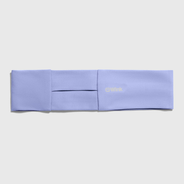 Ponytail Headband - Ceil Blue back