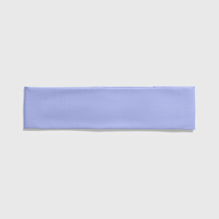 Ponytail Headband - Ceil Blue front