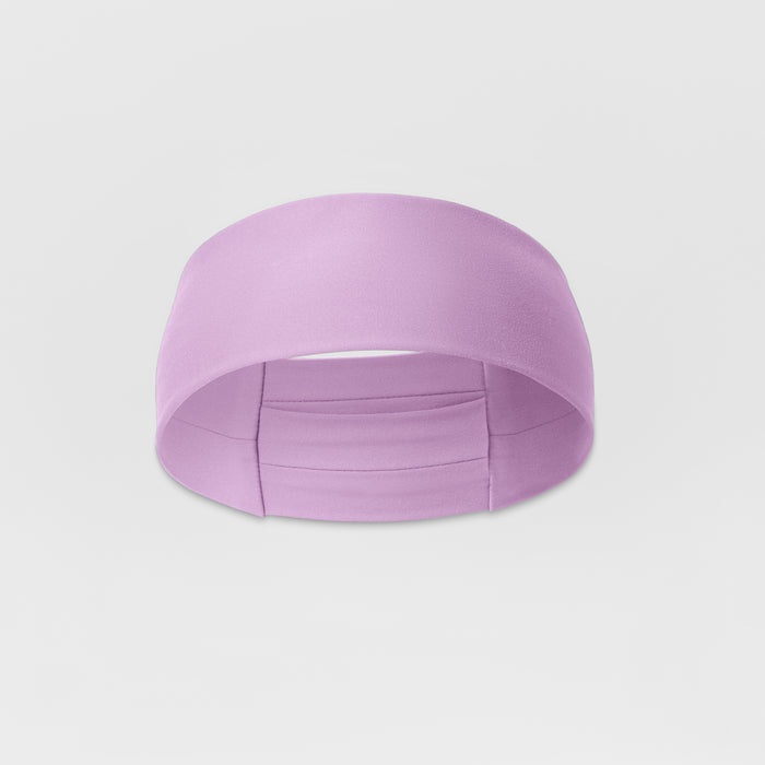 Ponytail Headband - Violet Tulle front view