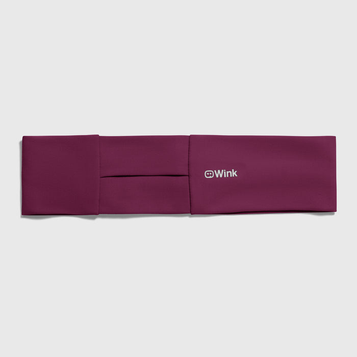 Ponytail Headband - Wine