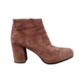 PRADA BROWN SUEDE BOOTIES - SIZE 38