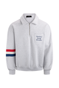 Urban Pioneers Male Pralong Half-Zip SWEATER GREY MELANGE