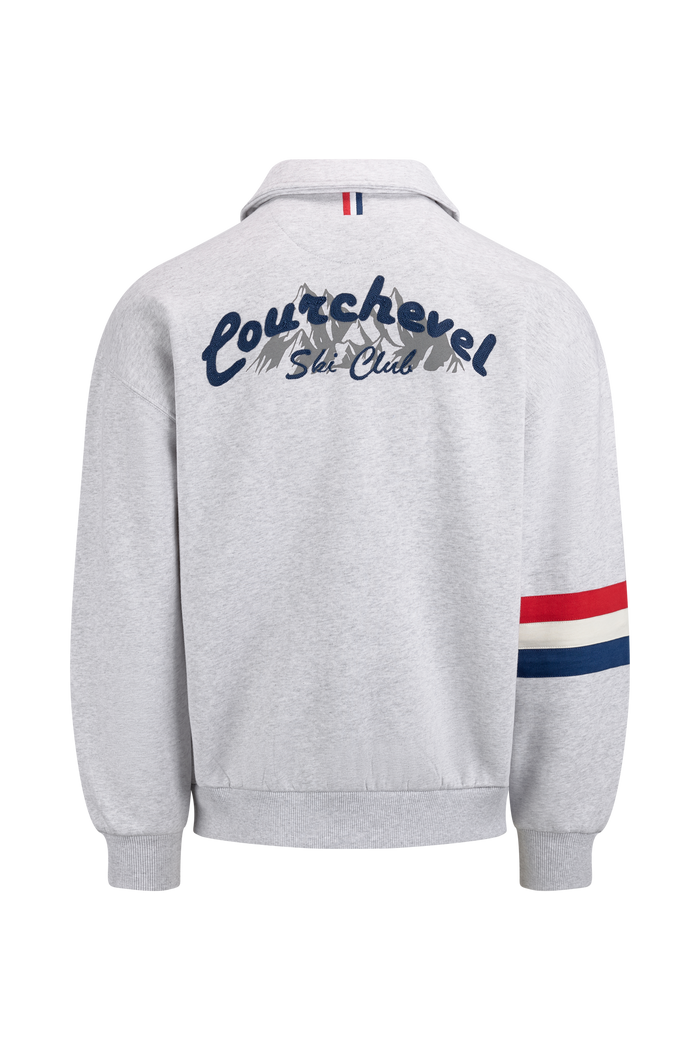 Urban Pioneers Male Pralong Half-Zip SWEATER GREY MELANGE