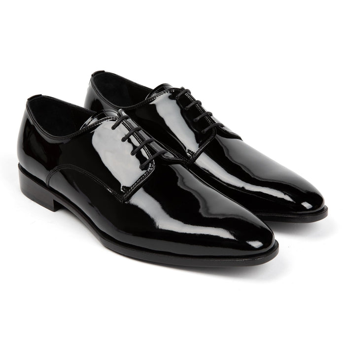 Prestige Tuxedo Derby // Onyx Shine Black - SARTORO