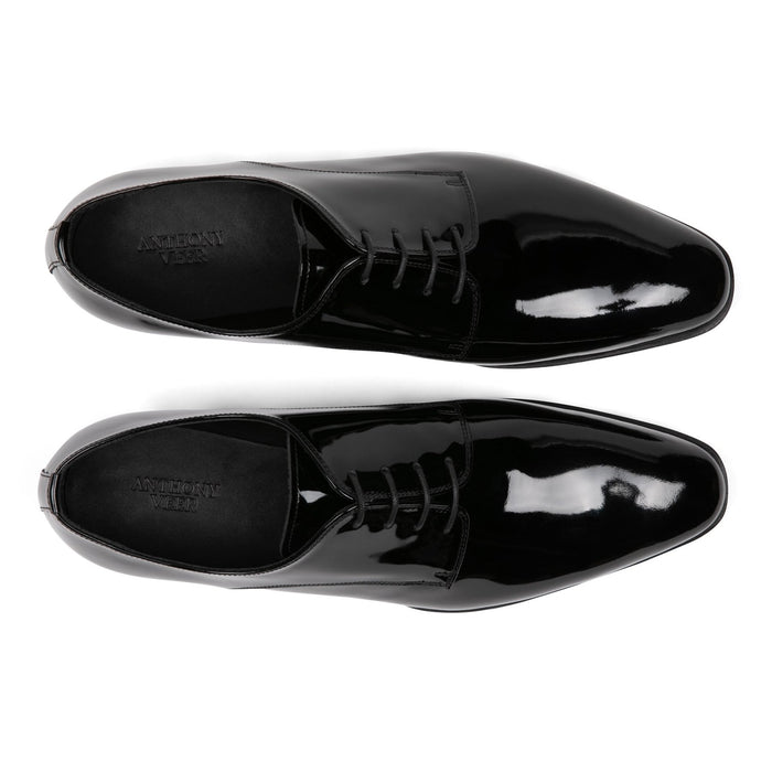 Prestige Tuxedo Derby // Onyx Shine Black - SARTORO