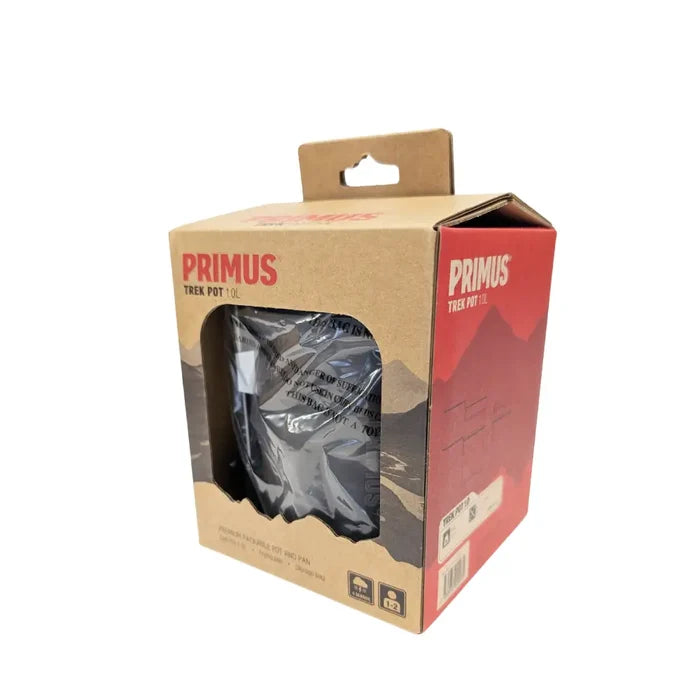 Primus Trek Pot 1000ml Packaging on a white background