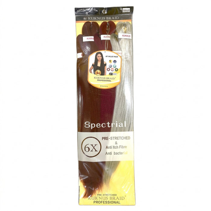 Professional Pre-Stretched Braiding Hair 26" 6X