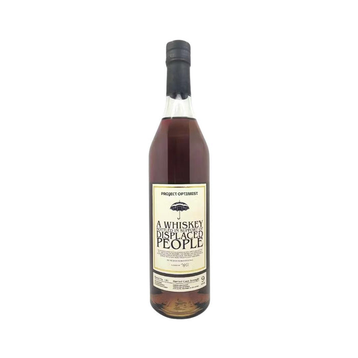 Project Optimist A Whiskey for Displaced People 9 yr Cask #1B5 Blended Whiskey (105.4 Prf) - 700ml