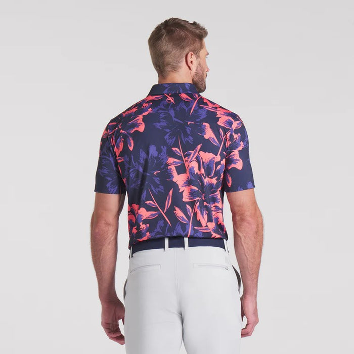 PUMA MENS MATTR BROKEN FLOWER GOLF POLO