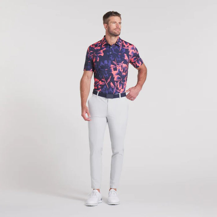 PUMA MENS MATTR BROKEN FLOWER GOLF POLO