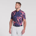 PUMA MENS MATTR BROKEN FLOWER GOLF POLO