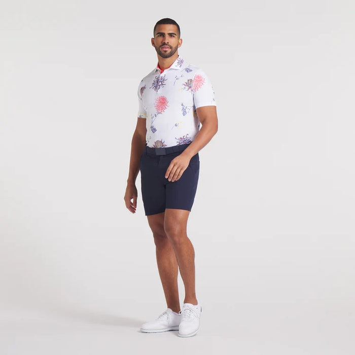 PUMA MENS MATTR DAHLIA GOLF POLO