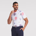 PUMA MENS MATTR DAHLIA GOLF POLO