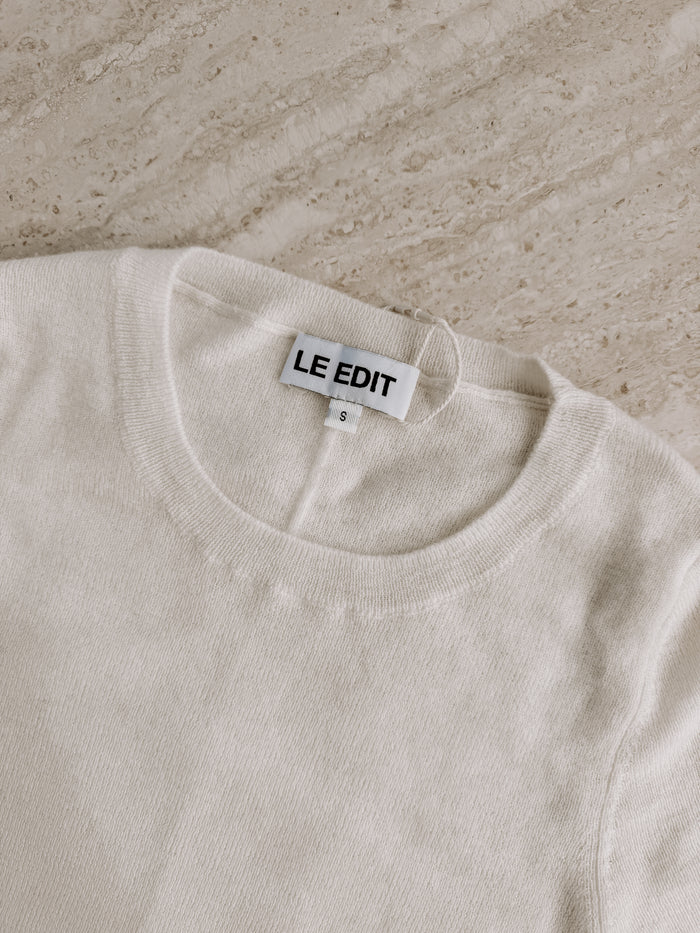 Pure Merino Slim Fit Knit Vanille
