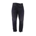 R13 DISTRESSED CROSSOVER JEANS IN ‘JAKE BLACK’ - SIZE 26