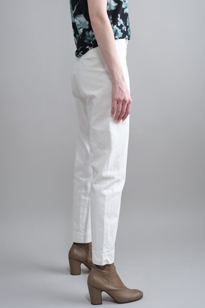 Jesse Kamm Apparel Womens Pants Ranger Pant in Salt White
