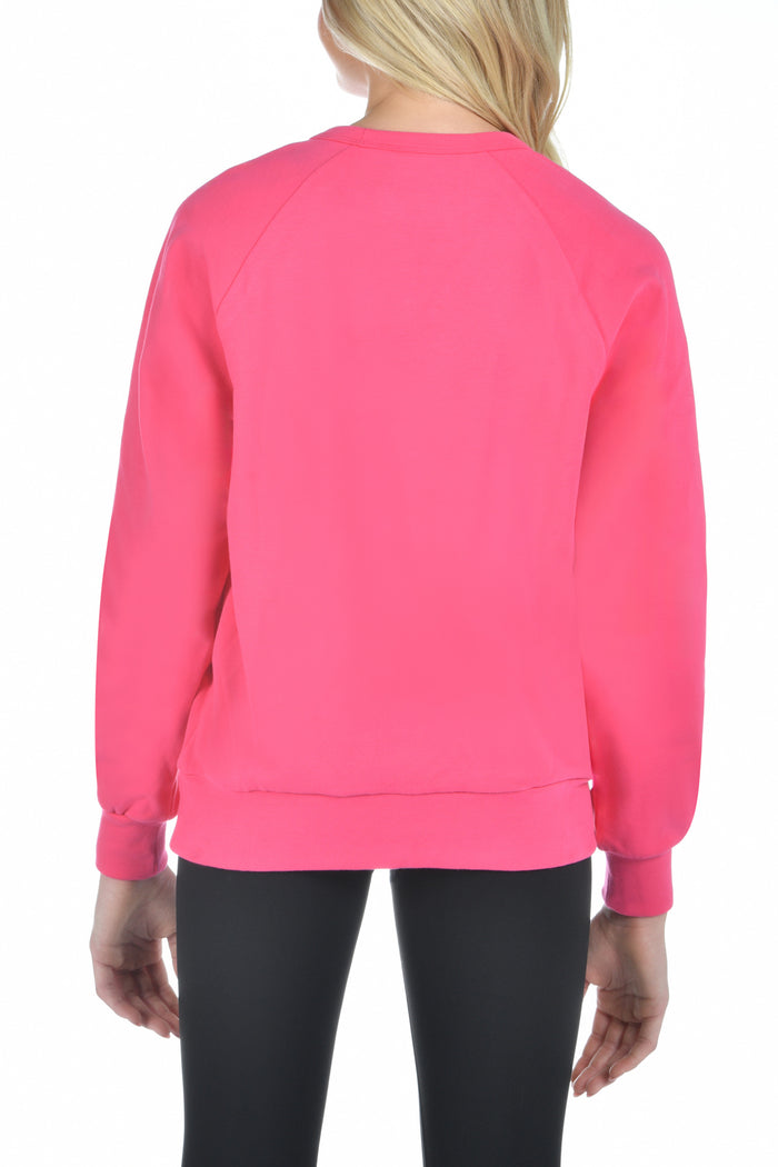 Rebel Against Bullying Pullover in Pink Fusion