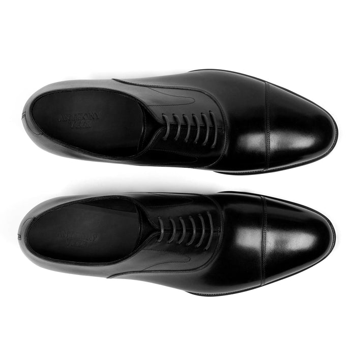 Regent Cap - Toe // Obsidian Black - SARTORO