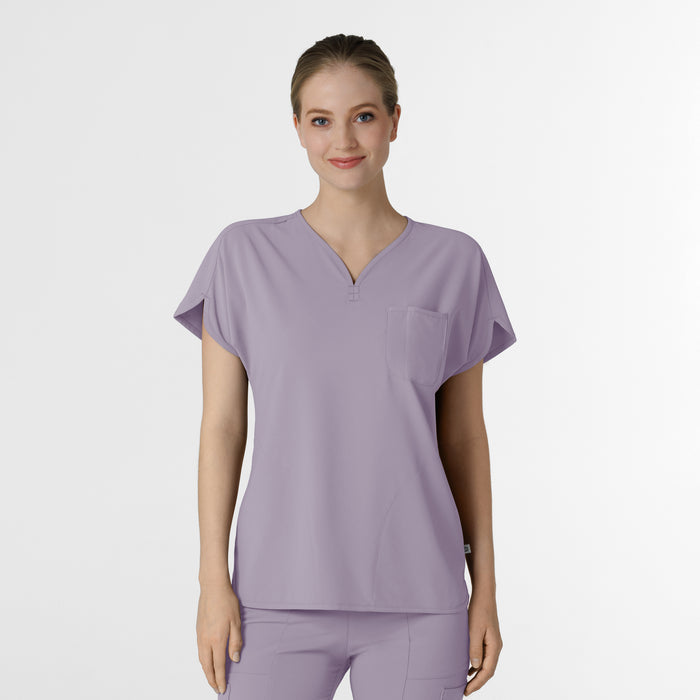 RENEW Women's Dolman Scrub Top Wisteria