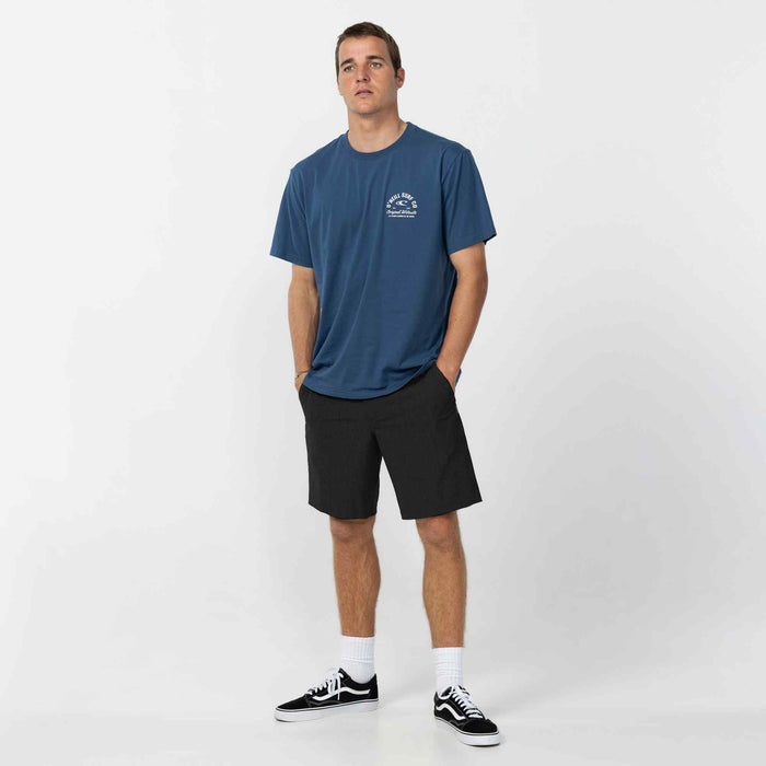 Reserve Heather 19" Hybrid Short - Heather Black