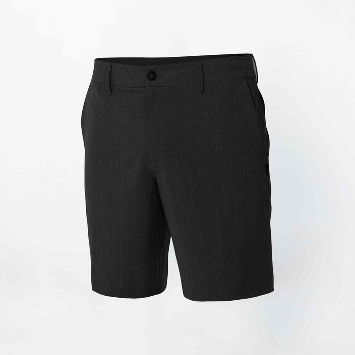 Reserve Heather 19" Hybrid Short - Heather Black