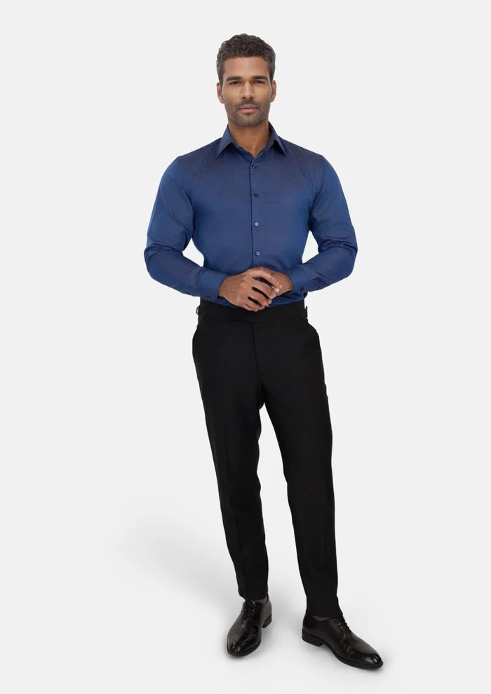 Slate Blue Shirt - SARTORO