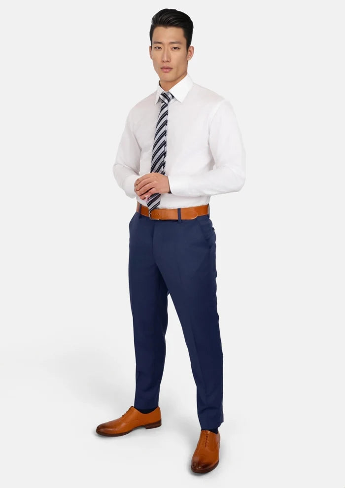 Royal Blue Performance Stretch Pants - SARTORO