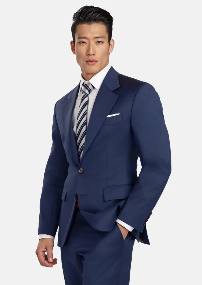 Royal Blue Performance Stretch Suit - SARTORO