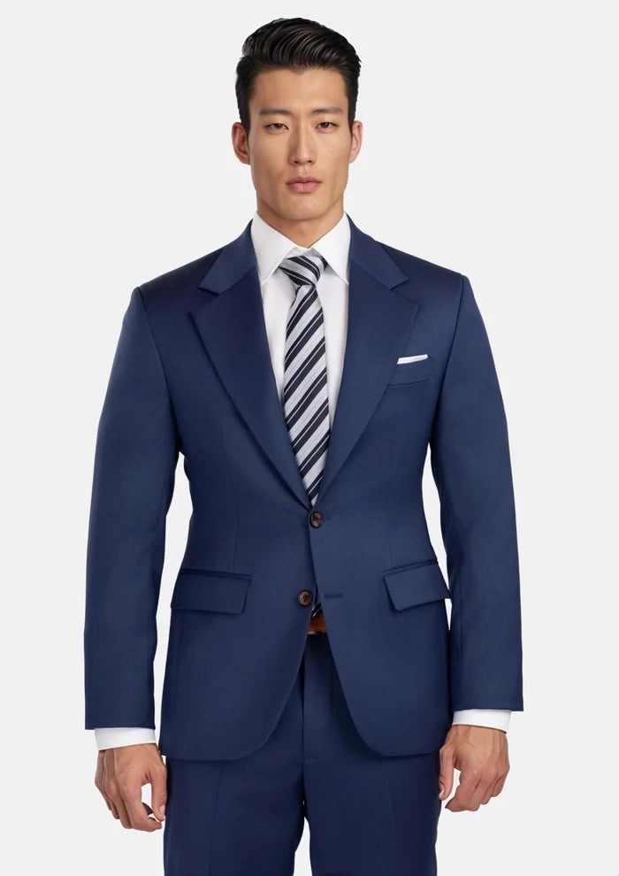 Royal Blue Performance Stretch Suit - SARTORO