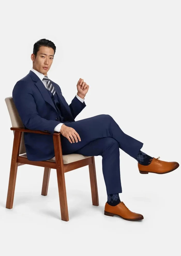 Royal Blue Performance Suit - SARTORO