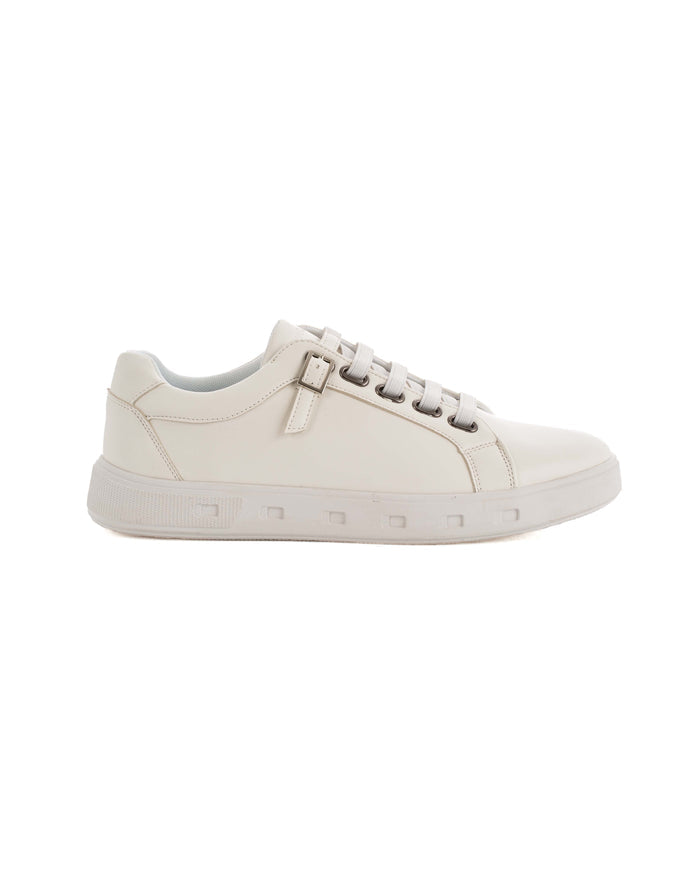 Rubber Flat Sole Fashion Sneakers