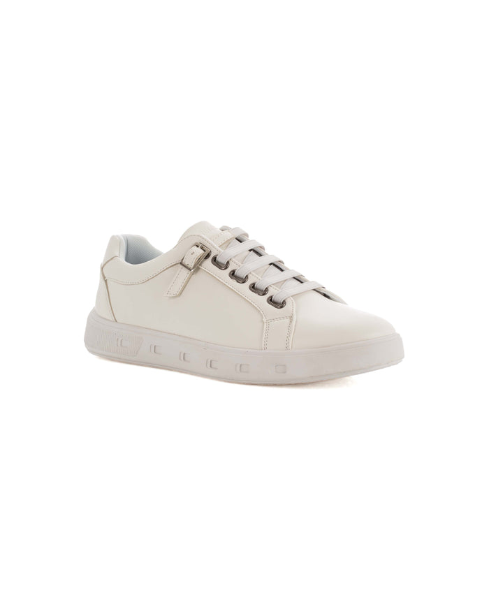 Rubber Flat Sole Fashion Sneakers