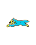 Running Dog Enamel Pin