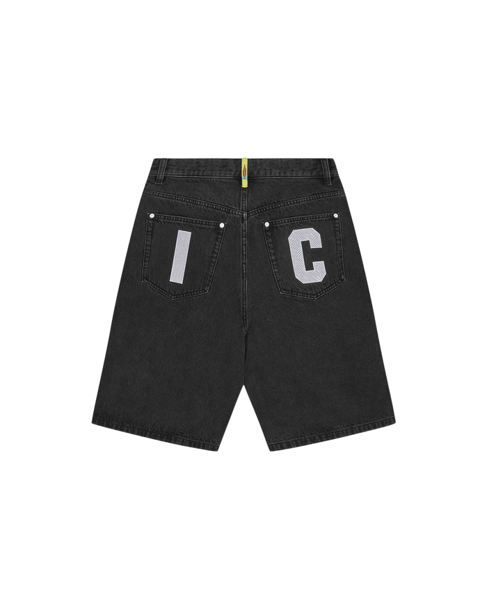 Running Dog Triple Scoop Denim Shorts