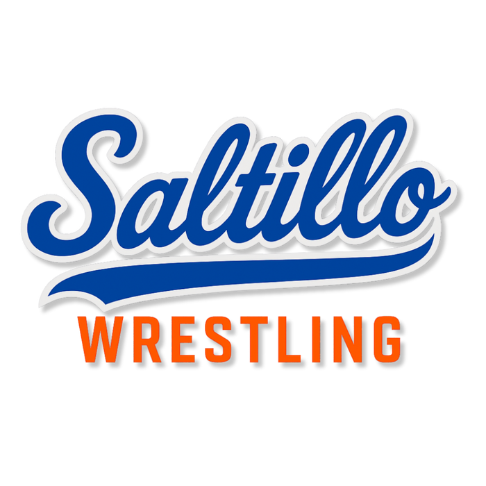 Saltillo Wrestling - Heavy Blend Hoodie (White)