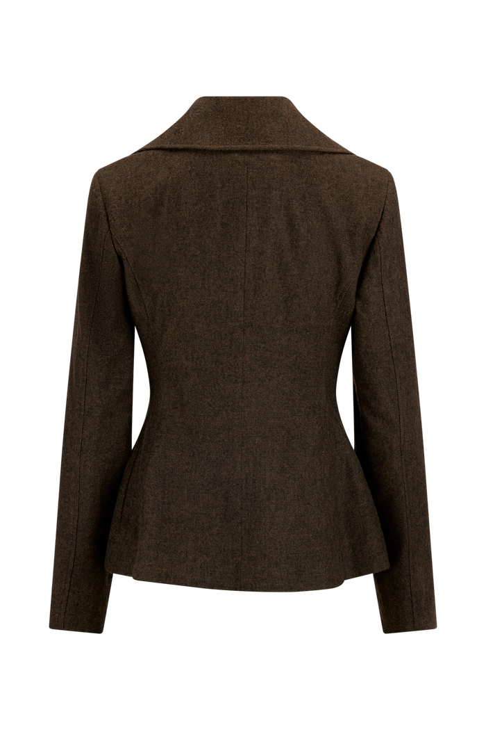 Urban Pioneers Female Sandra Blazer BLAZER DARK BROWN