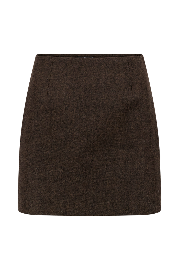 Urban Pioneers Female Sandra Mini Skirt SKIRT DARK BROWN